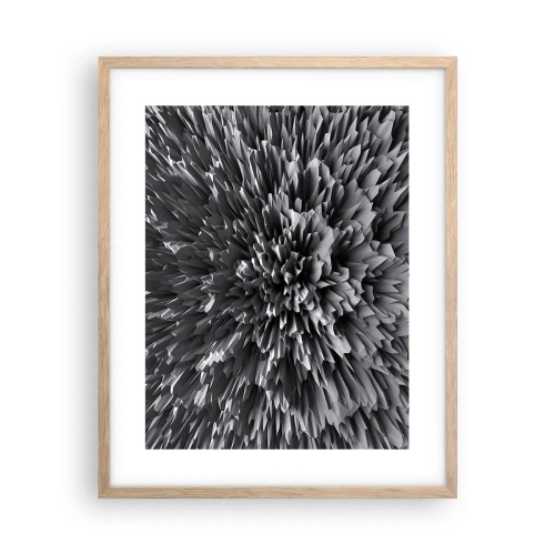 Affiche dans un chêne clair - Poster - Ça ne peut pas être plus dur que ça - 40x50 cm