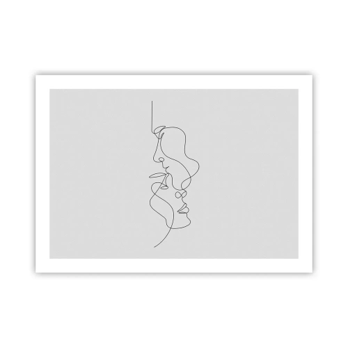 Affiche - Poster - Chaleur de désir renaissant - 70x50 cm