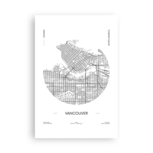 Affiche - Poster - Anatomie de Vancouver - 61x91 cm