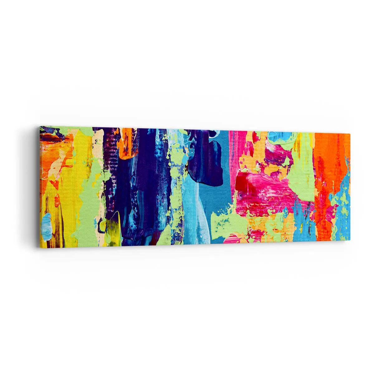 Impression sur toile - Image sur toile - La vie est belle! - 90x30 cm