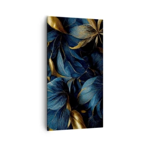 Impression sur toile - Image sur toile - Des dessous dorés - 55x100 cm