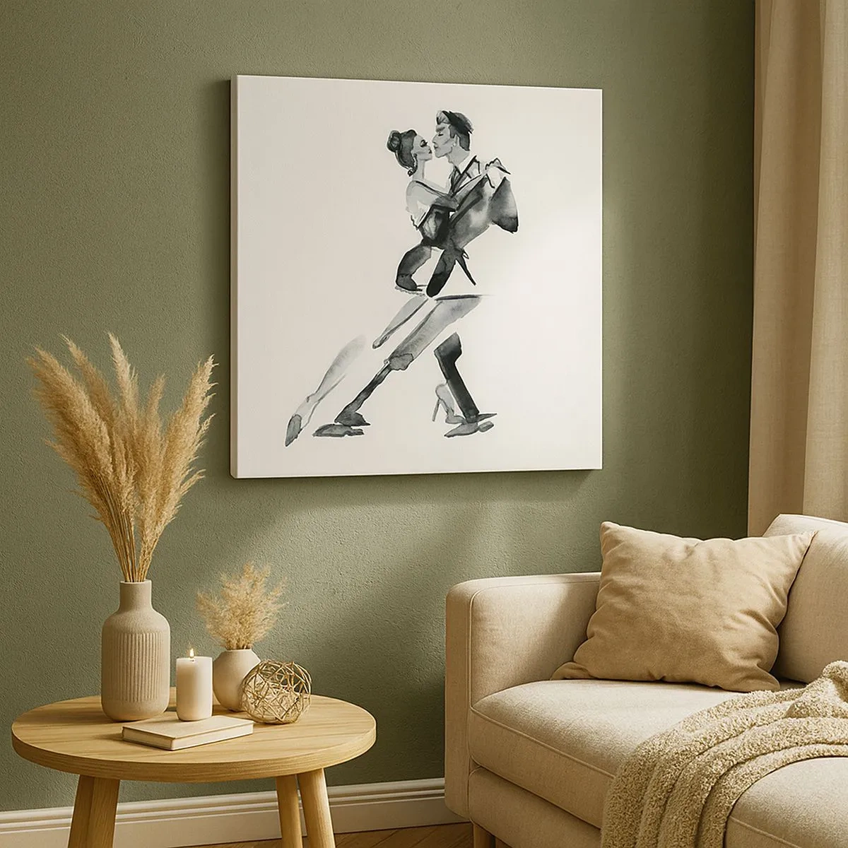 Impression sur toile - Image sur toile - En un battement - 30x30 cm