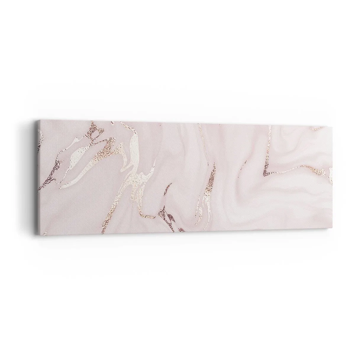 Impression sur toile - Image sur toile - Dans un châle rose - 90x30 cm