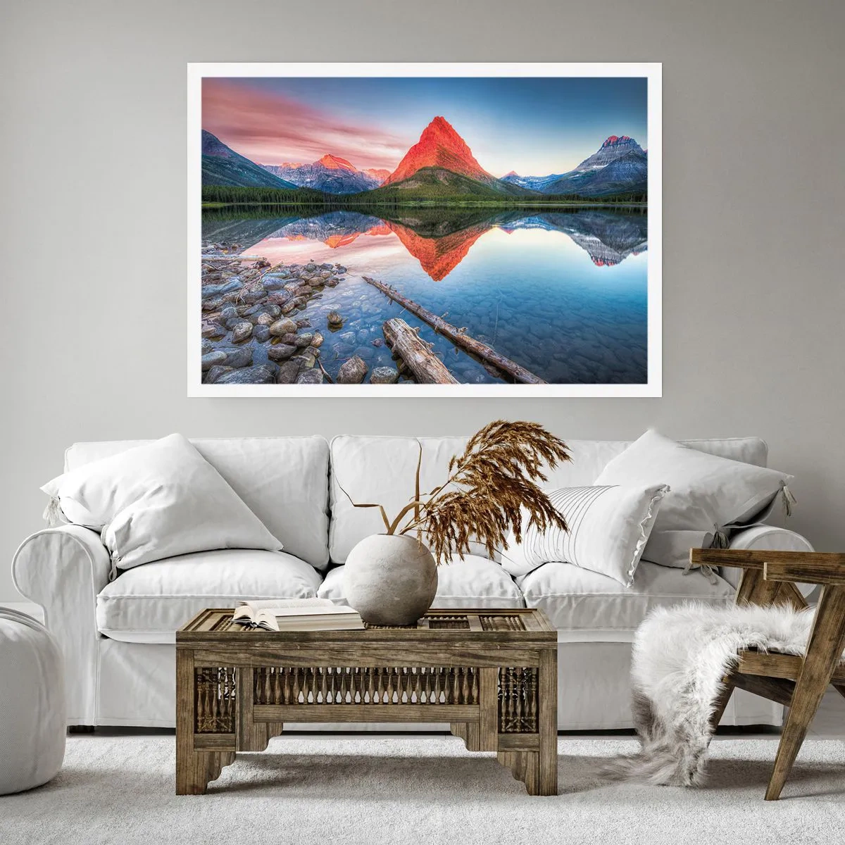 Affiche - Poster - Chaleur et fraicheur - 70x50 cm