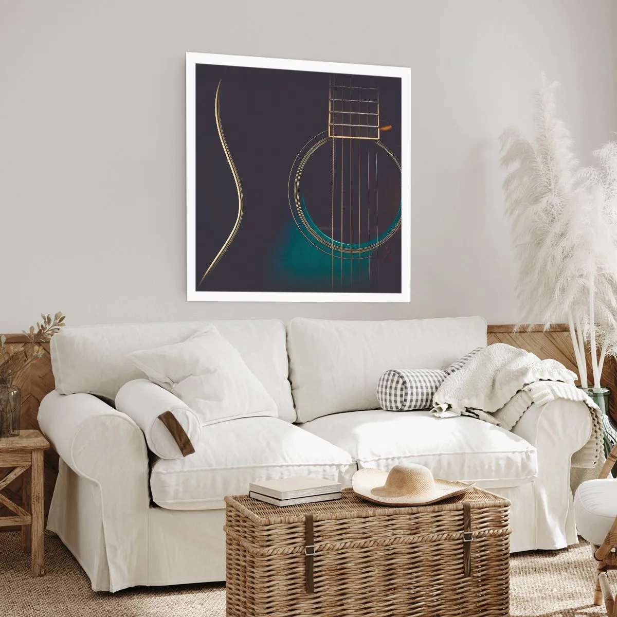 Affiche - Poster - Le calme avant la tempête - 60x60 cm