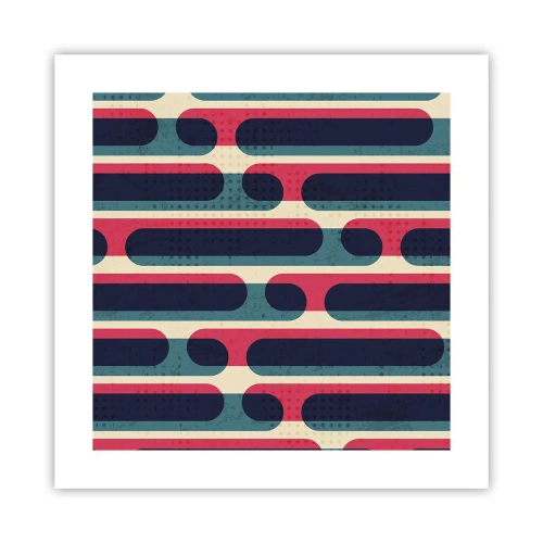 Affiche - Poster - En profondeur et sur l'avant - 40x40 cm