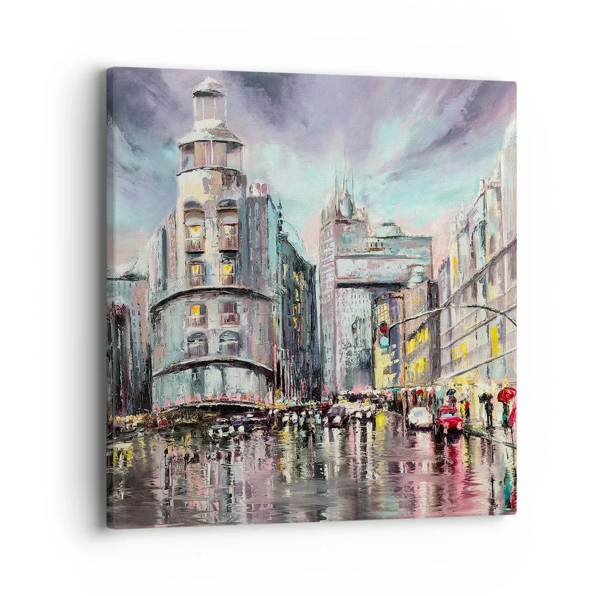 Impression sur toile - Image sur toile - Ce sera une soirée réussie - 40x40 cm