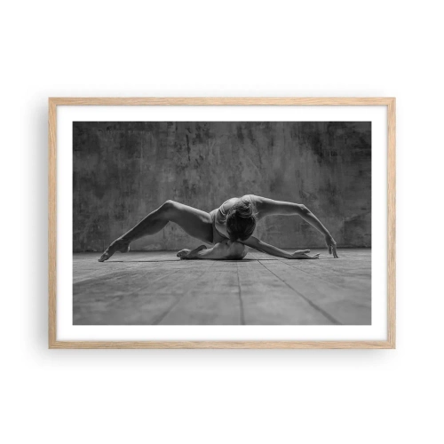 Affiche dans un chêne clair - Poster - Symétrie trouvée - 70x50 cm