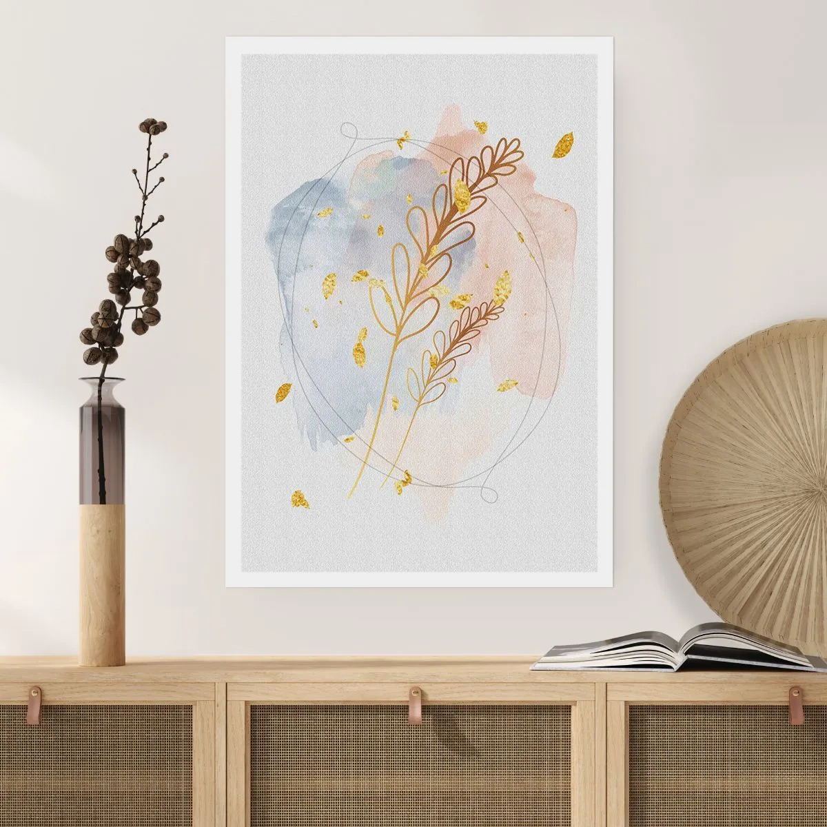 Affiche - Poster - Explosion d'or - 61x91 cm