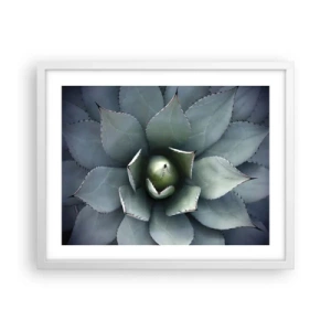 Affiche dans un cadre blanc - Poster - Wabi et observe - 50x40 cm