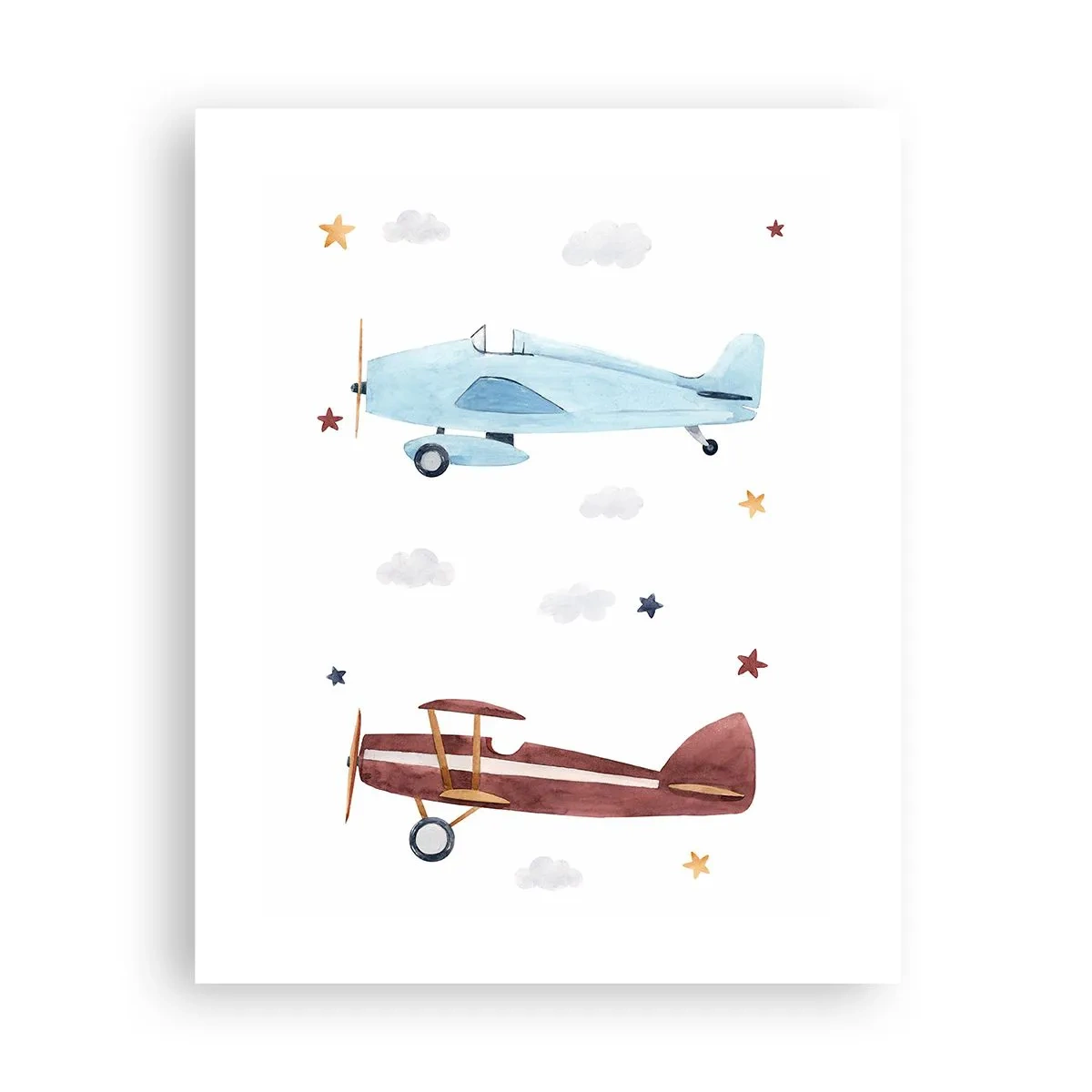 Affiche - Poster - Monsieur le pilote, nous vous attendons ! - 40x50 cm