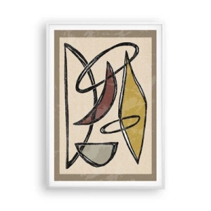 Affiche dans un cadre blanc - Poster - Verticales et horizontales - 70x100 cm