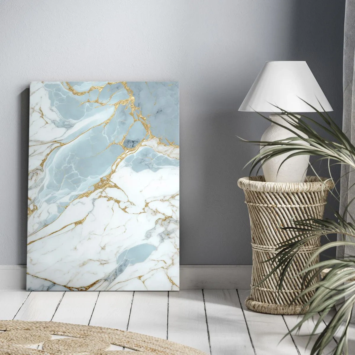 Impression sur toile - Image sur toile - Richesse en pierre - 55x100 cm