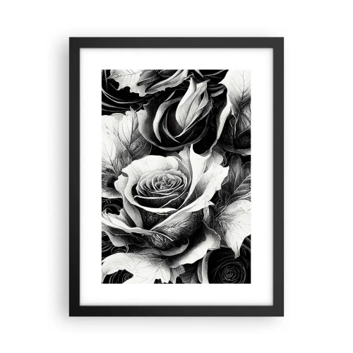 Affiche dans un cadre noir - Poster - Toujours une reine - 30x40 cm