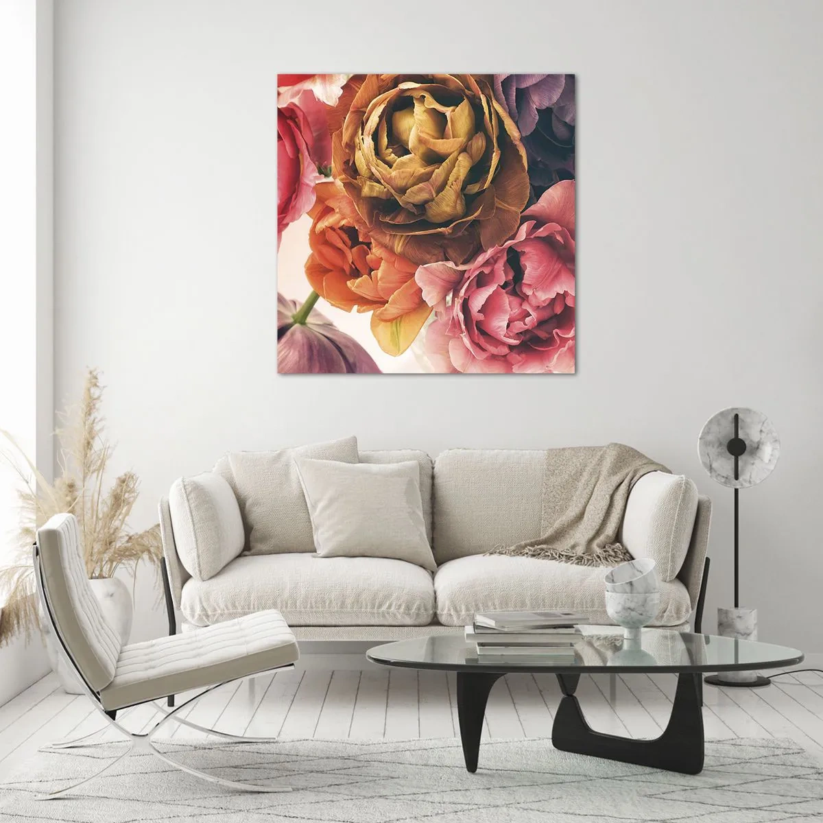 Impression sur verre - Image sur verre - La fête de la vie - 70x70 cm