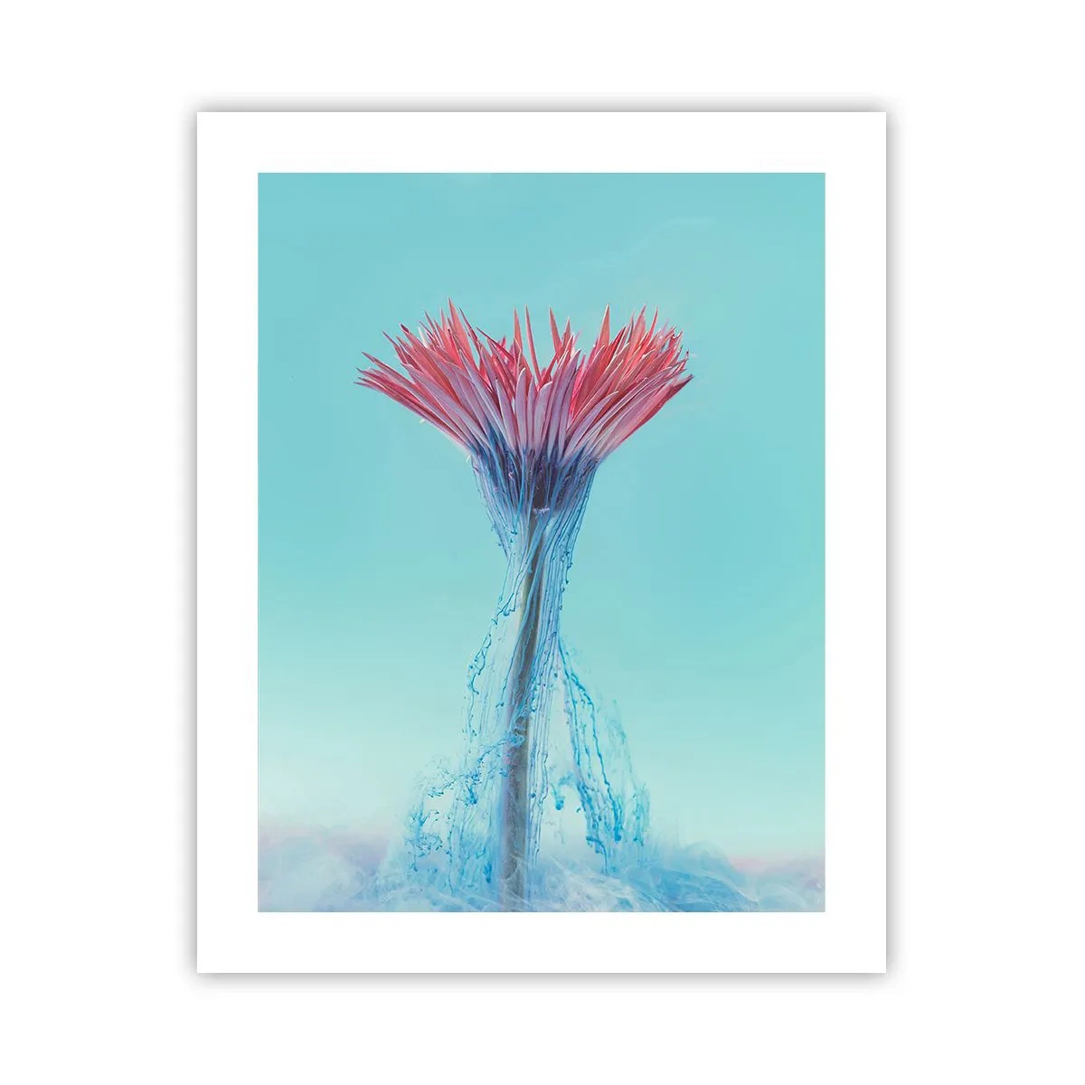 Affiche - Poster - Dans une étreinte vivifiante - 40x50 cm