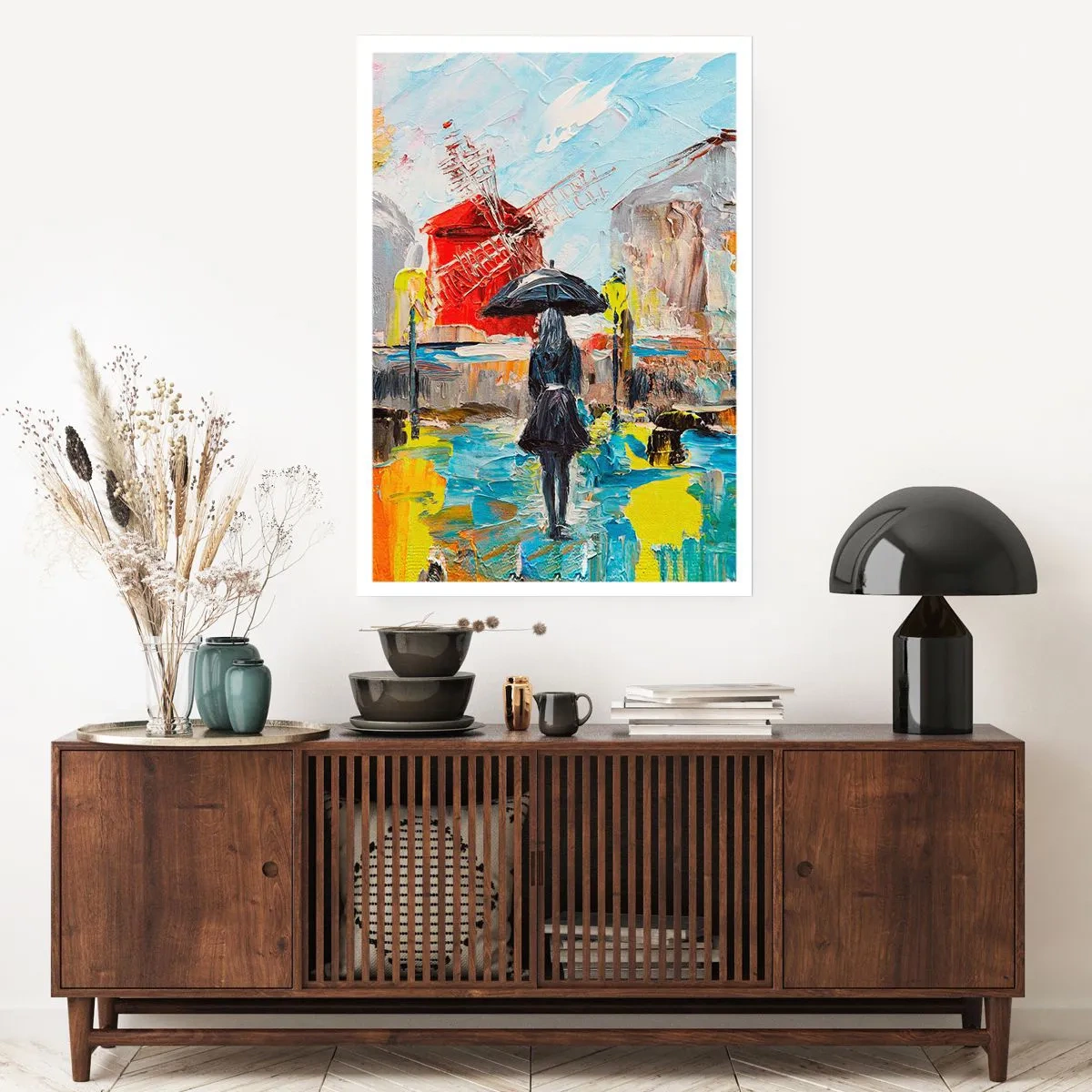 Affiche - Poster - Légende parisienne - 30x40 cm