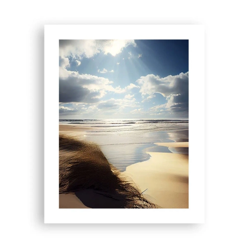 Affiche - Poster - Plage, plage sauvage - 40x50 cm