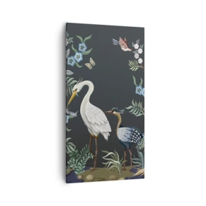 Impression sur toile - Image sur toile - Parade d'oiseaux - 55x100 cm