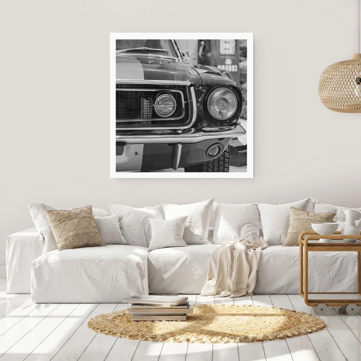 Affiche - Poster - Conduire dur - 40x40 cm