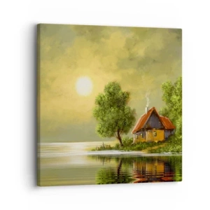 Impression sur toile - Image sur toile - Beau, comme une image - 30x30 cm