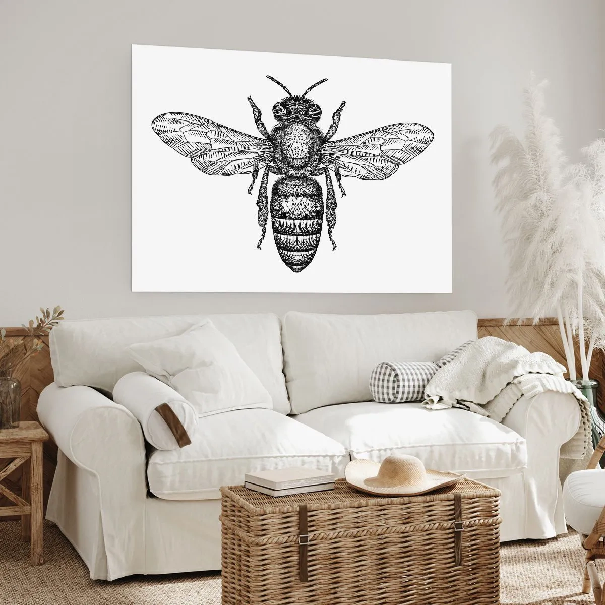 Affiche - Poster - Portrait d'insecte - 40x30 cm