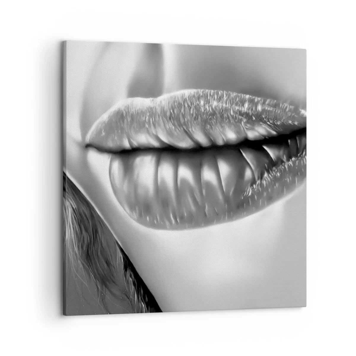 Impression sur toile - Image sur toile - Je sais à quoi tu penses… - 50x50 cm