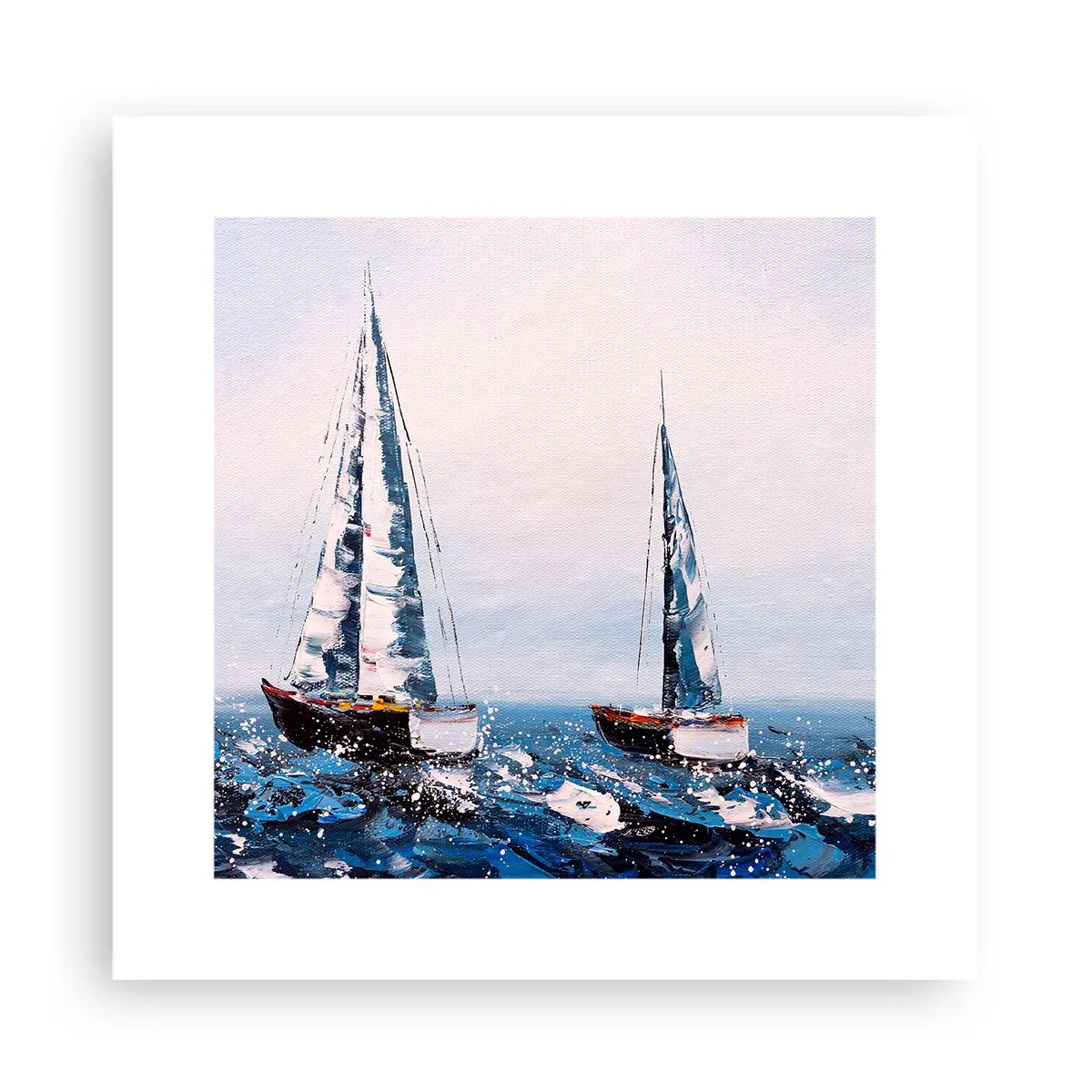 Affiche - Poster - Confrérie du vent - 30x30 cm