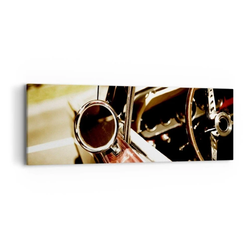 Impression sur toile - Image sur toile - Auto avec une âme - 90x30 cm