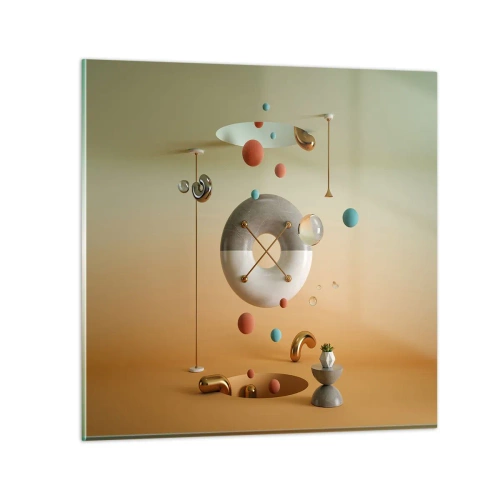 Impression sur verre - Image sur verre - Tout peut arriver - 40x40 cm