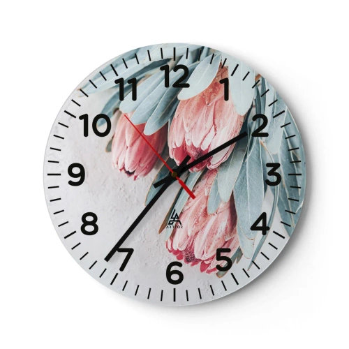 Horloge murale - Pendule murale - Honte de leur propre beauté - 30x30 cm