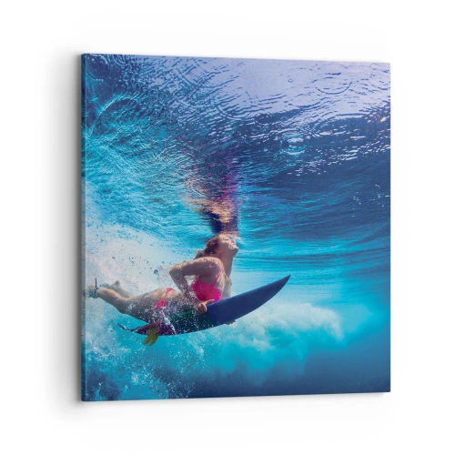 Impression sur toile - Image sur toile - Joie profonde - 70x70 cm