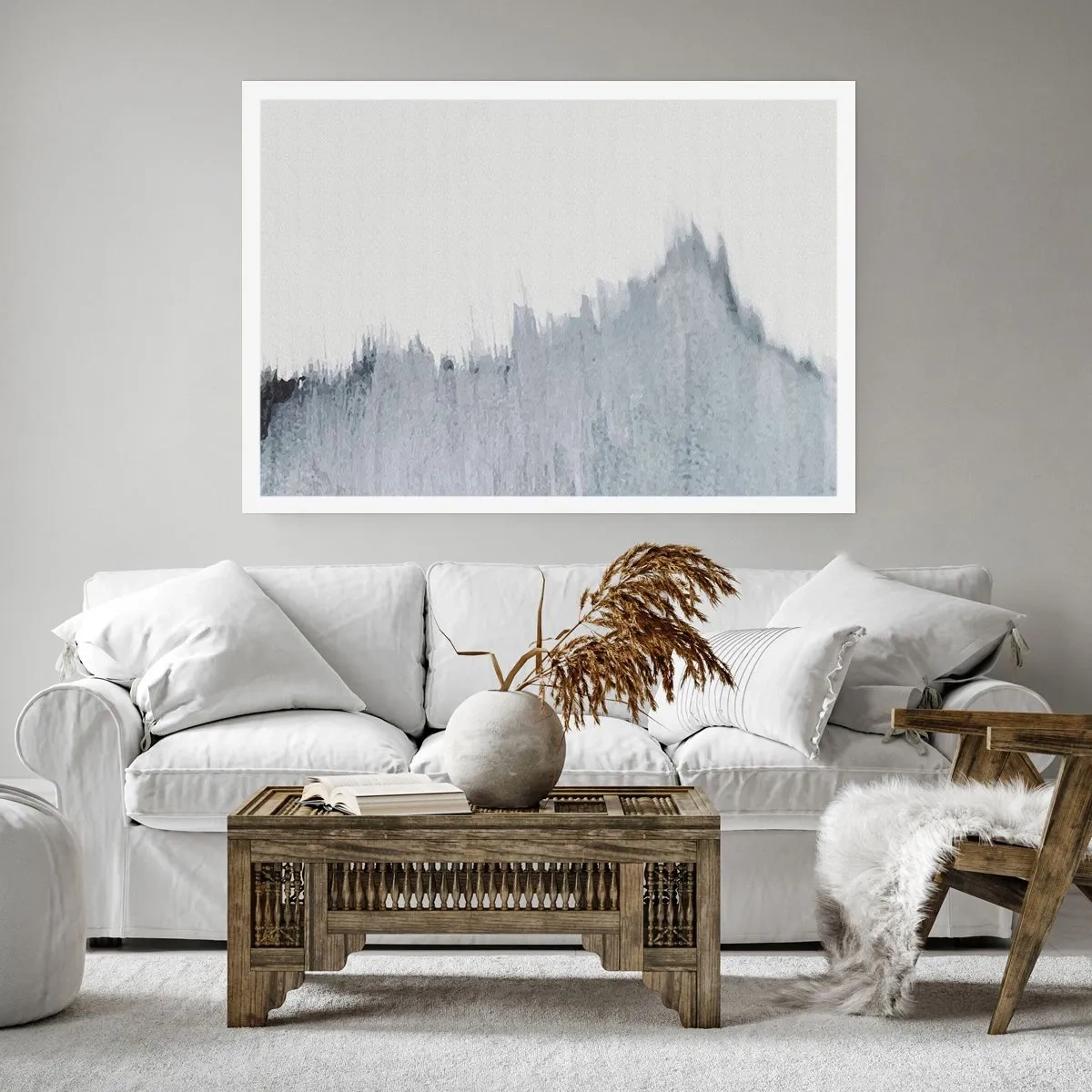 Affiche - Poster - Une esquisse mystérieuse - 50x40 cm