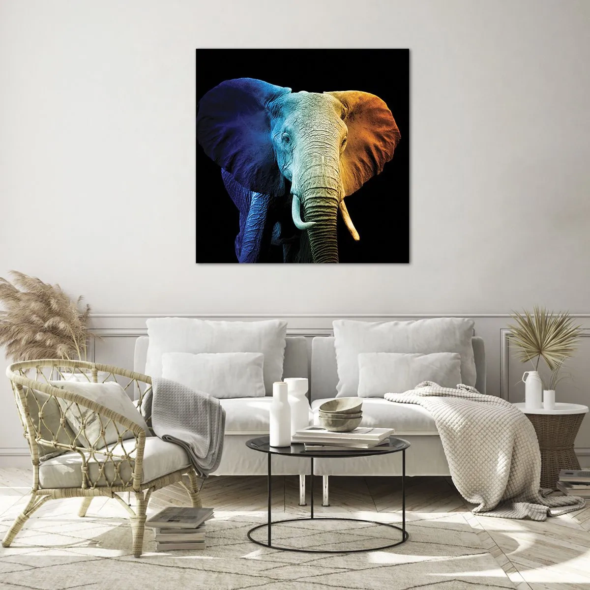 Impression sur verre - Image sur verre - Excentrique, pas bizarre - 70x70 cm