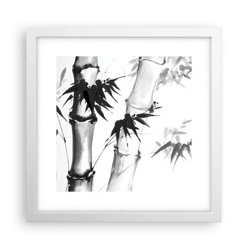 Affiche dans un cadre blanc - Poster - Gros plan sur l'orient - 30x30 cm