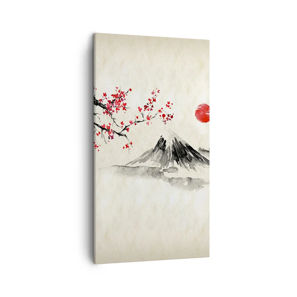 Impression sur toile - Image sur toile - Tomber amoureux du Japon - 45x80 cm