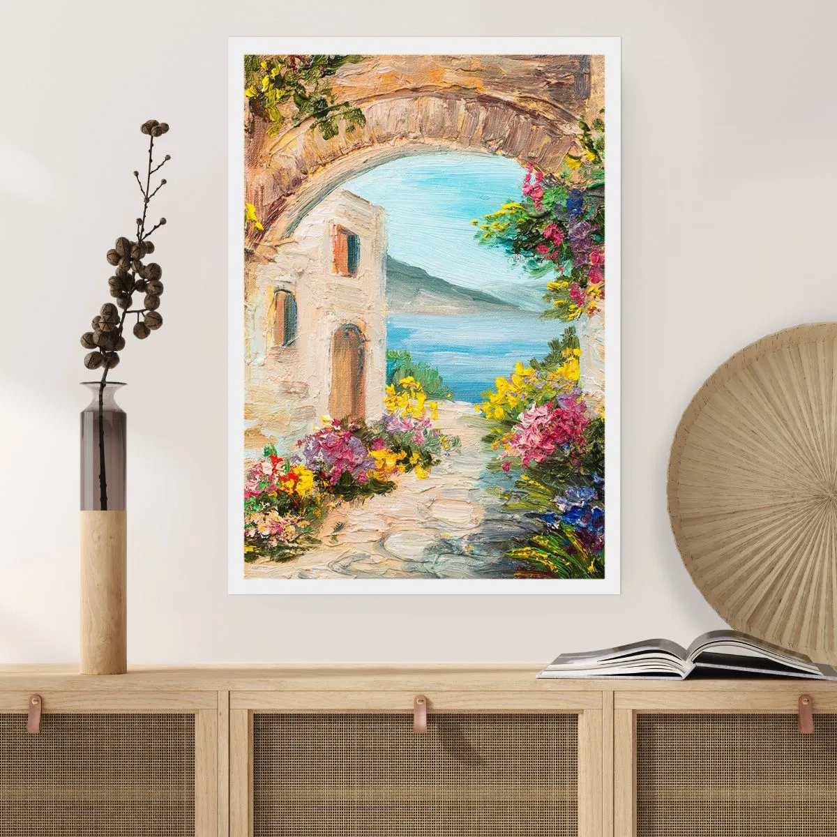 Affiche - Poster - Le charme d'une province côtière - 30x40 cm