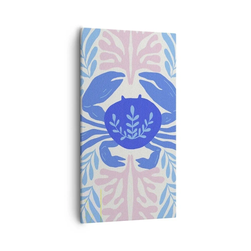 Impression sur toile - Image sur toile - Comme une fleur de mer - 55x100 cm