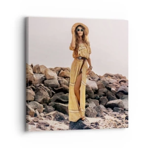 Impression sur toile - Image sur toile - La magie des pierres - 30x30 cm