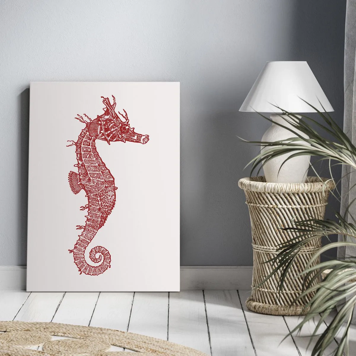 Impression sur toile - Image sur toile - Une créature complexe - 55x100 cm