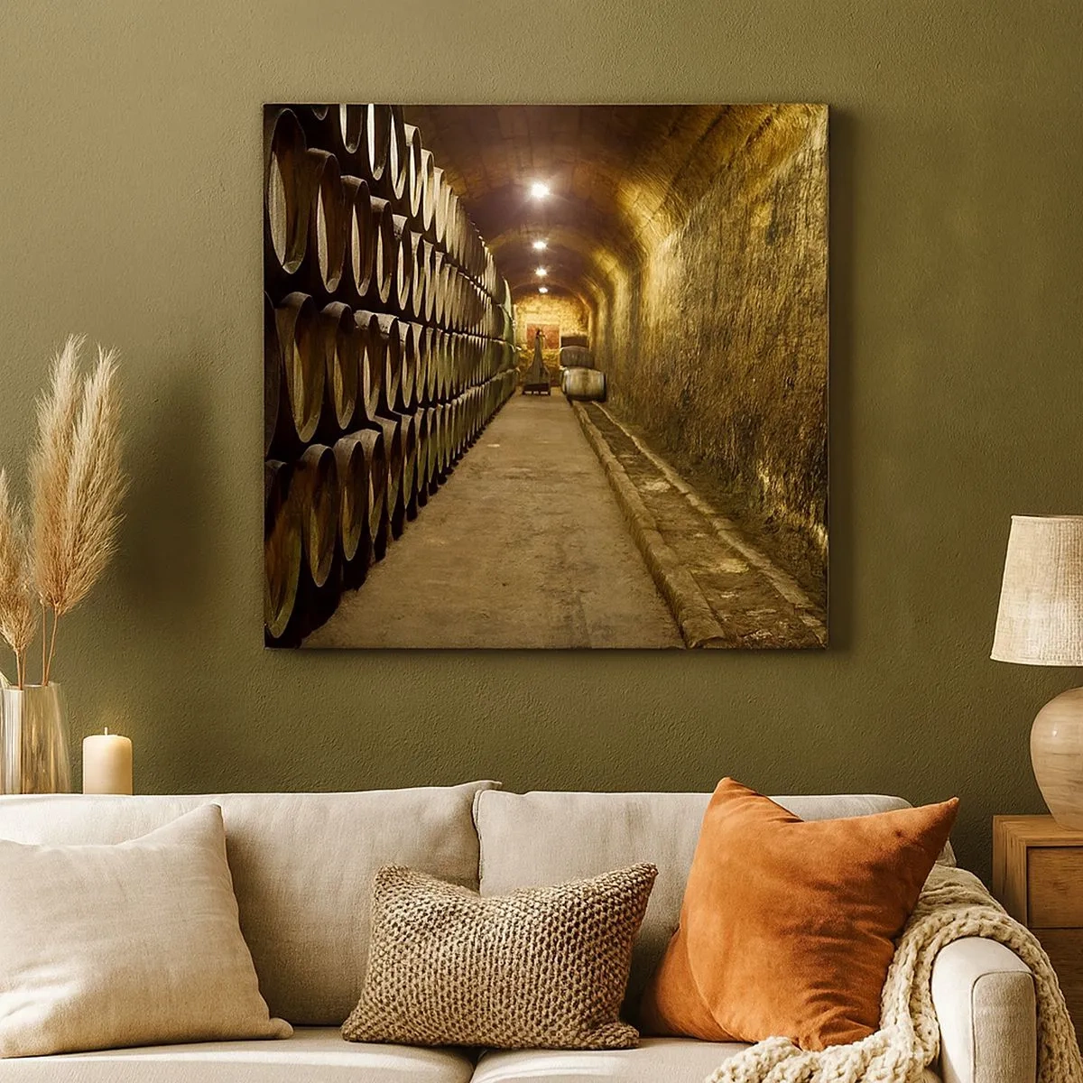 Impression sur toile - Image sur toile - Qu'il est bon de s'allonger - 30x30 cm