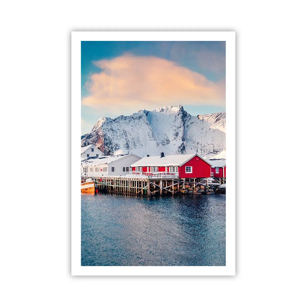 Affiche - Poster - Retraite dans le nord - 61x91 cm