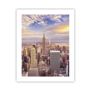 Affiche - Poster - Atteindre les nuages ​​eux-mêmes - 40x50 cm