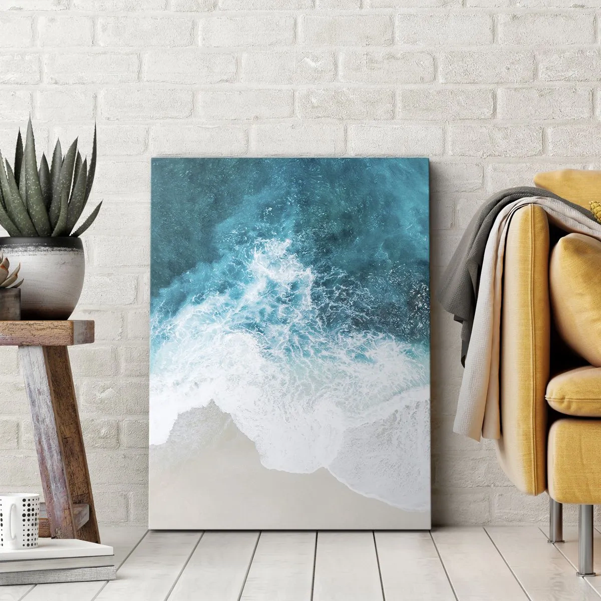 Impression sur toile - Image sur toile - Caresse naturelle - 65x120 cm