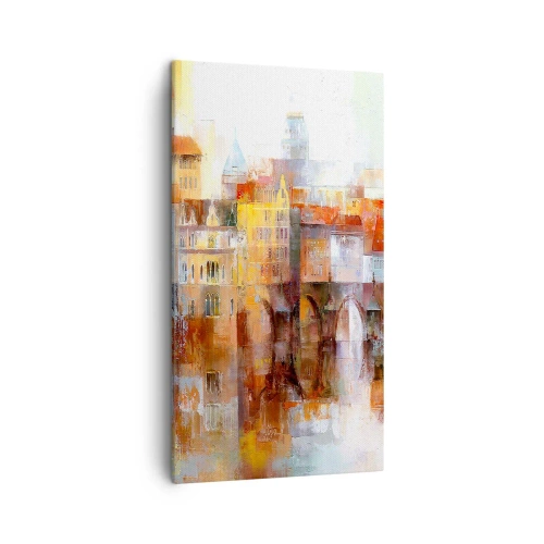 Impression sur toile - Image sur toile - C'est aussi beau sous le pont - 45x80 cm