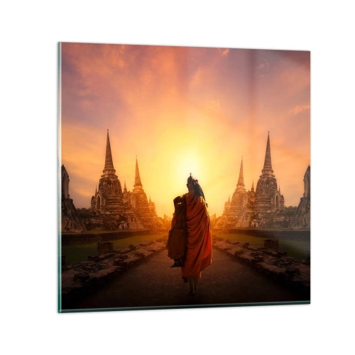 Impression sur verre - Image sur verre - En paix pour l'éternité - 50x50 cm