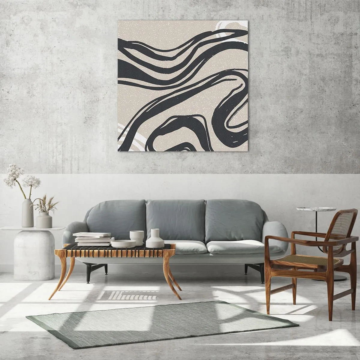 Impression sur verre - Image sur verre - Expression multipliée - 60x60 cm