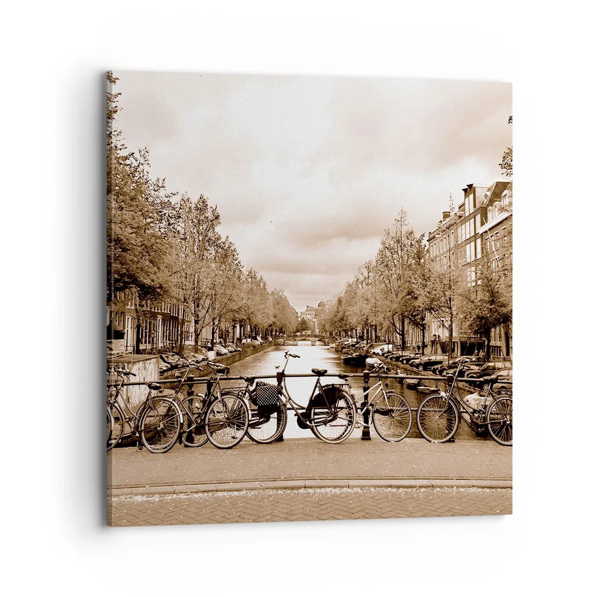 Impression sur toile - Image sur toile - Ambiance hollandaise - 70x70 cm
