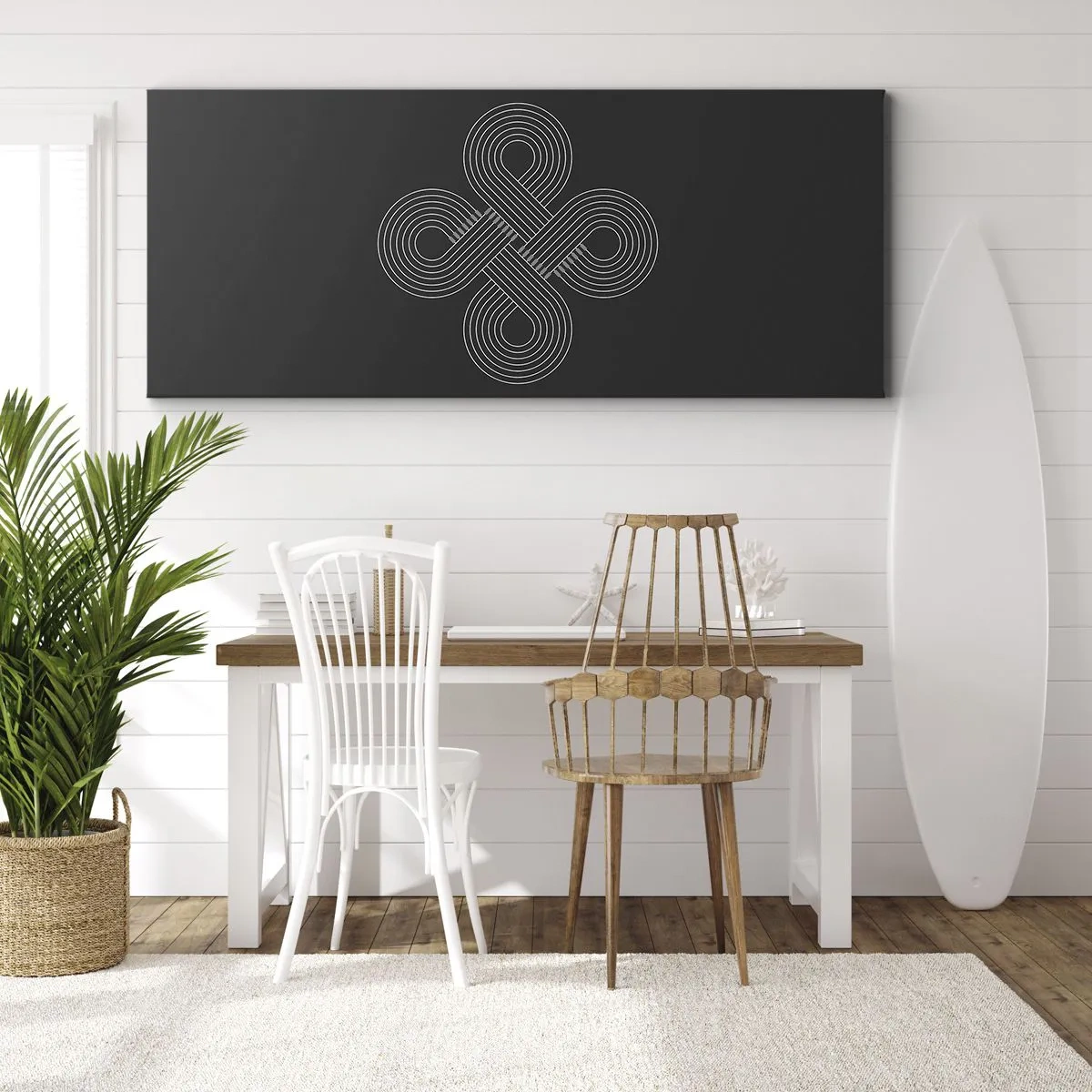 Impression sur toile - Image sur toile - Dans l'âme celtique - 100x40 cm