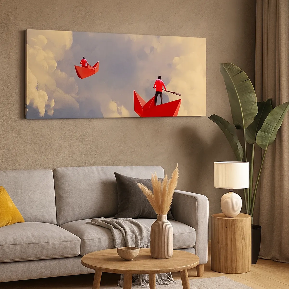 Impression sur toile - Image sur toile - Expédition des Rêveurs - 30x30 cm